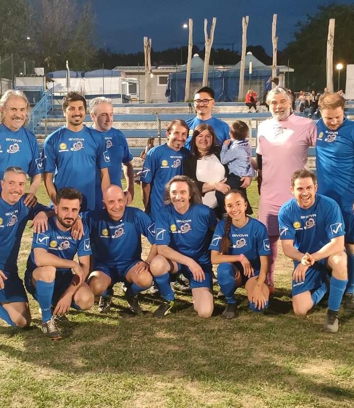 nazionale calcio spettacolo per ugi