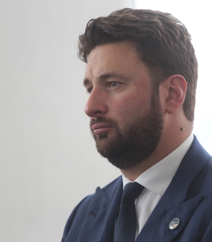 L'assessore regionale alla Sanità Federico Riboldi