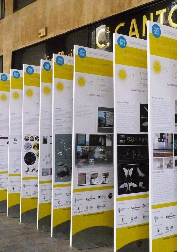 Fino al 10 novembre i portici e i negozi di Via Po diventano un laboratorio di design