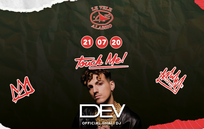 Arriva DEV (Official Ghali DJ) a Le Vele Alassio