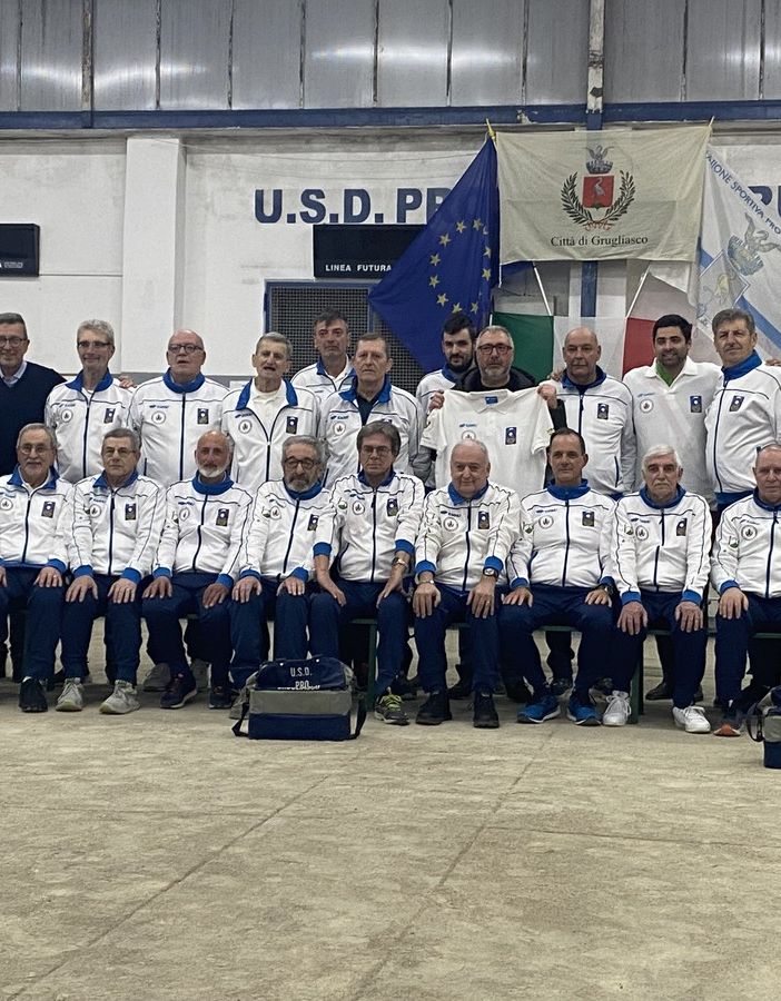 Grande festa per l'Usd Pro Grugliasco Bocce che spegne 100 candeline
