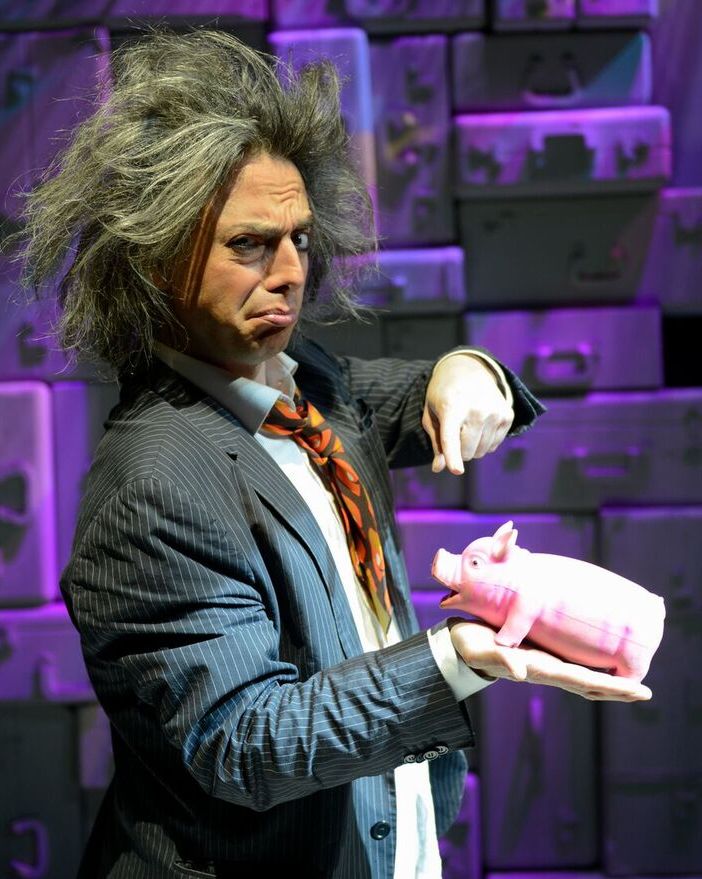 Francesco Scimemi in Magicomio, atto unico di follia magicomica