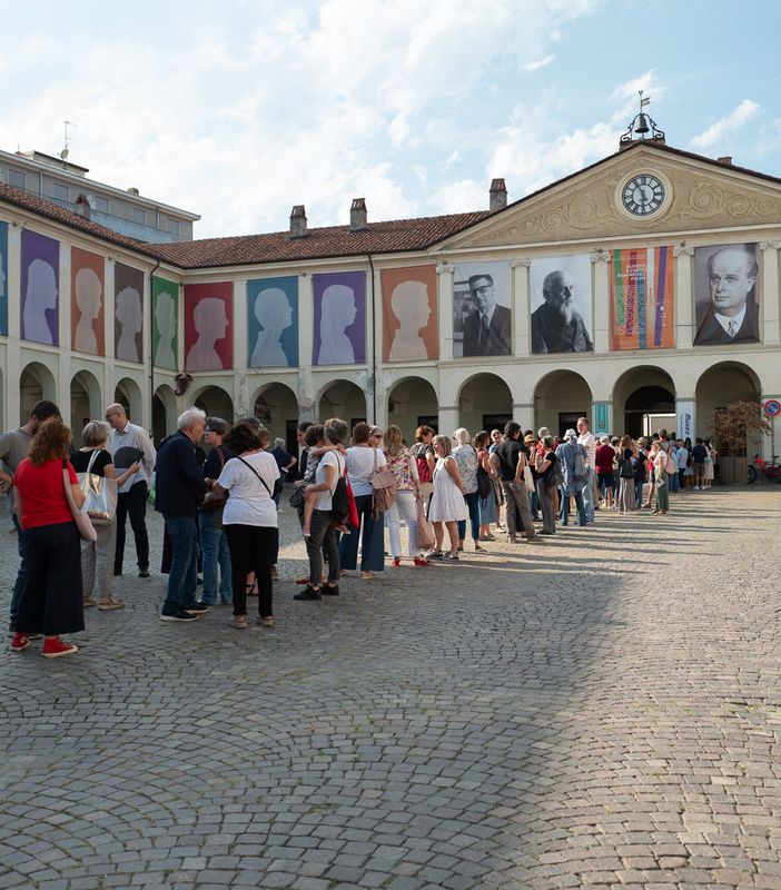 Pubblico de La grande invasione in attesa dell'inizio della lezione di Nicola Lagioia - ©Luisa Romussi