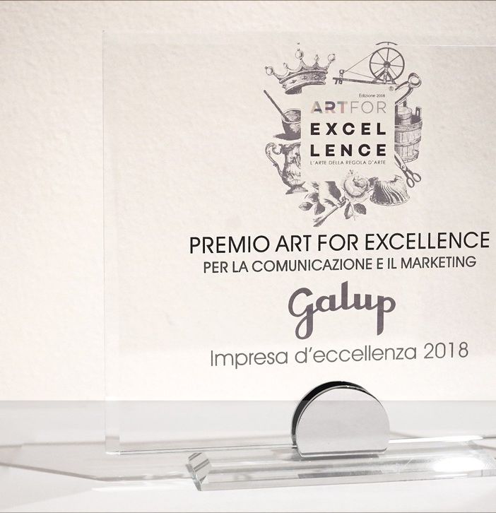 Galup si aggiudica il premio Art for Excellence per la comunicazione e il marketing