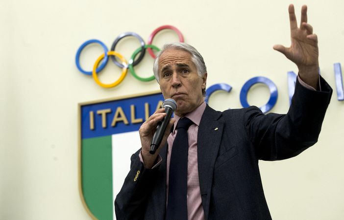 Olimpiadi, Giorgetti: &quot;Sì al progetto del Coni entro lunedì&quot;. Malagò: &quot;E' tutto un work in progress&quot;