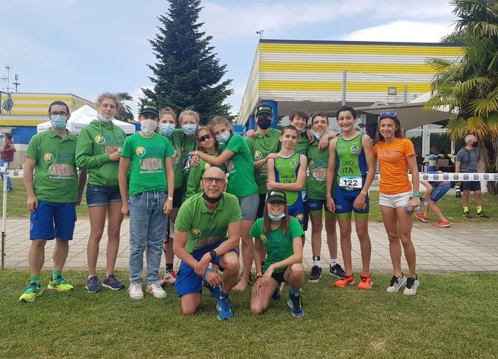 Gli atleti di Valdigne Triathlon presenti in gran numero con ottimi risultati alle più importanti manifestazioni italiane
