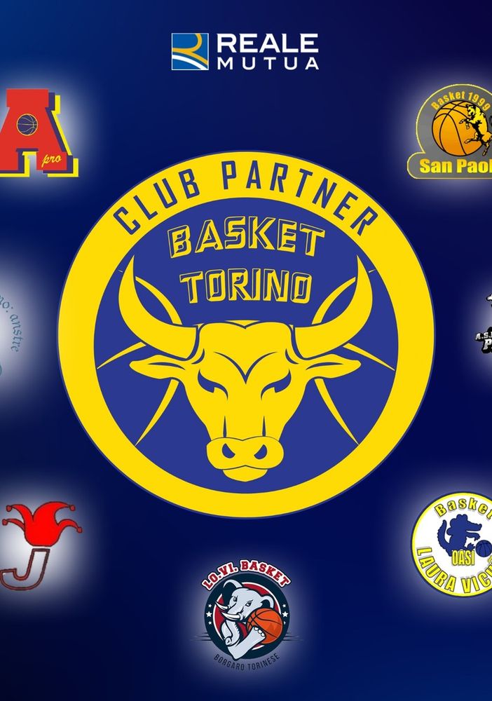 Basket Torino, Reale Mutua presenta i club partner