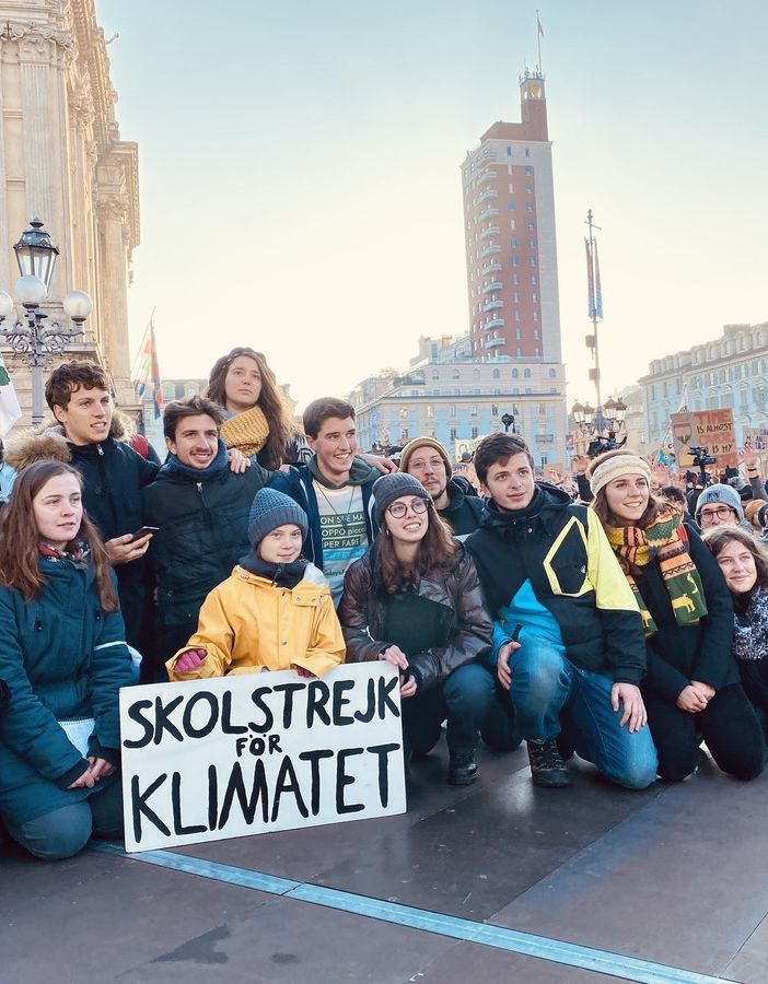 Greta Thunberg a Torino