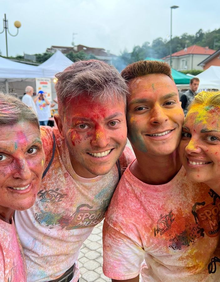La Peace Run fa tappa alla Hope Color a Castiglione