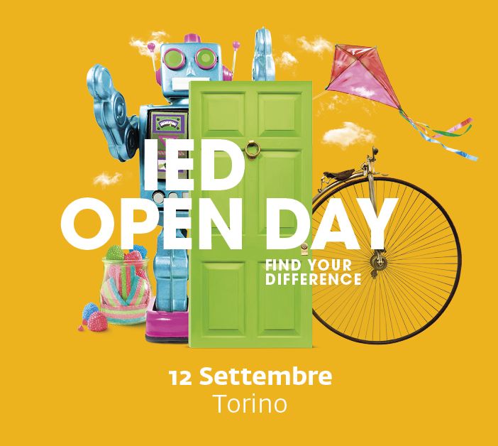 Il 12 settembre a Torino l'Open Day dell'Istituto Europeo del Design