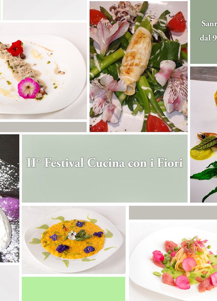 Sanremo: dal 9 al 11 marzo la seconda edizione del Festival Nazionale della 'Cucina con i fiori'