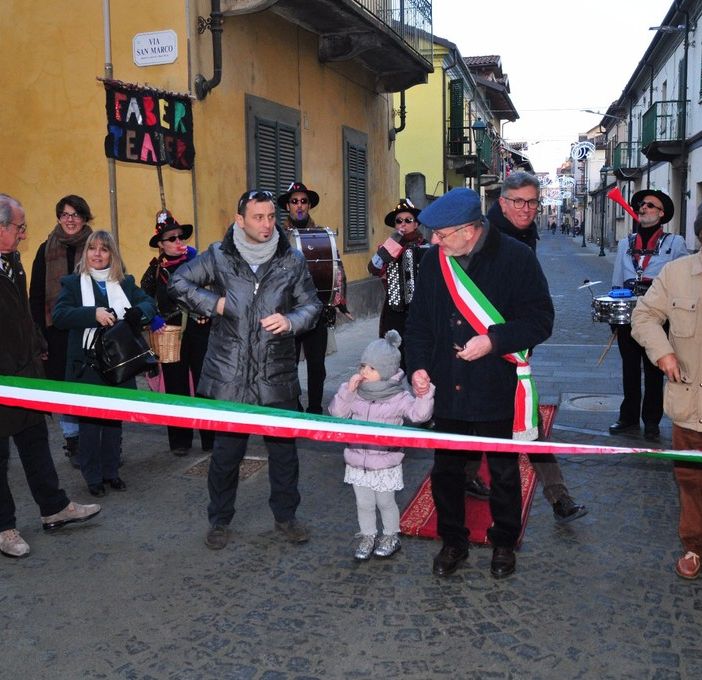 Nuova area pedonale inaugurata a Chivasso