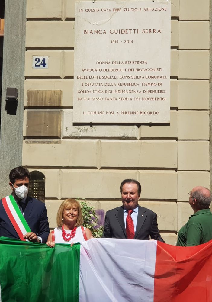 Bianca Guidetti Serra ricordata oggi nella &quot;sua&quot; via San Dalmazzo