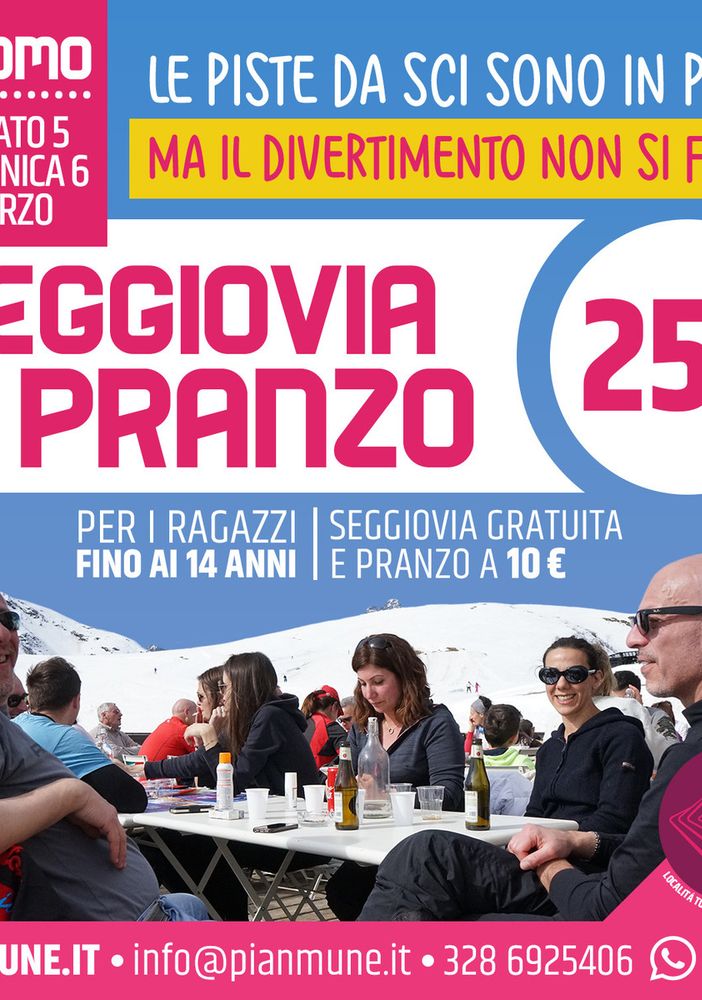 Pian Munè di Paesana: piste in pausa ma il divertimento continua!