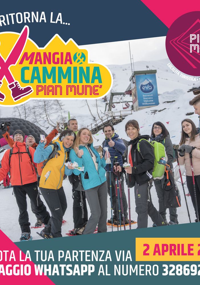 Pian Munè di Paesana: “Mangia e Cammina” confermata