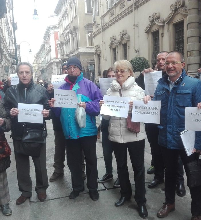 Atc, Vignale (MNS): &quot;manifestazione davanti al consiglio. Bisogna bloccare i conguagli&quot;