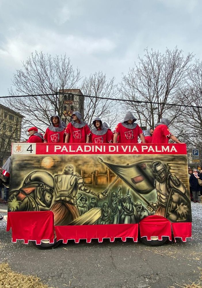 Storico Carnevale di Ivrea, Fabio Roveyaz vince il premio Artisti Carri da Getto