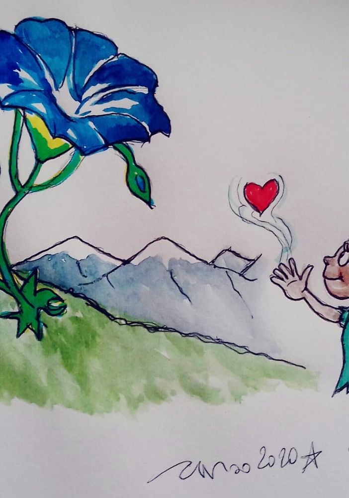 #FavoleaCasa di oggi propone “Il fiore blu”, la favola psicologica per imparare a “scalare” le vette della speranza, letta e commentata da Fata Zucchina con un ricordo speciale dedicato ad Alberto, grande amico della montagna
