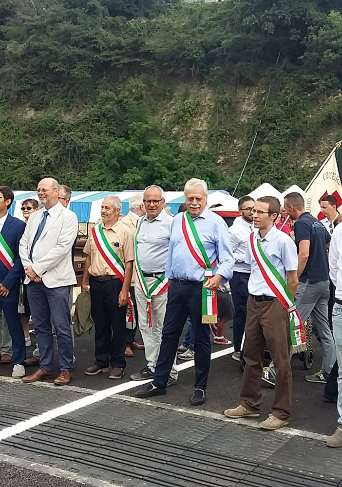“Ora può piovere abbastanza quanto vuole”: inaugurato il nuovo ponte della Bertenga a Torre Pellice