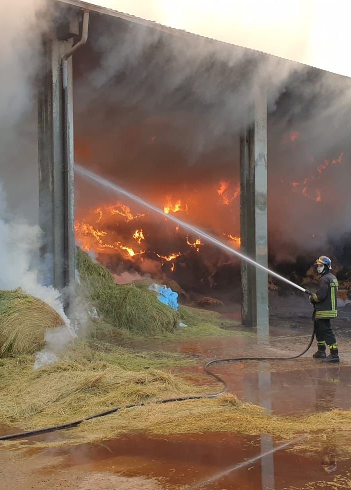 camion dei vigili del fuoco
