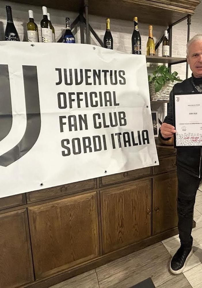 Nasce lo Juventus Official Fan Club Sordi Italia per favorire l'inclusione dei tifosi non udenti