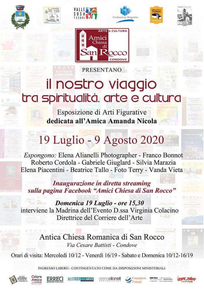 Condove ospita la mostra &quot;Il nostro viaggio tra spiritualità, arte e cultura&quot;