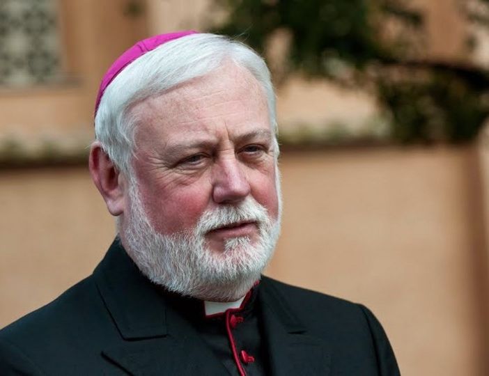 Monsignor Paul Richard Gallagher, Segretario per i Rapporti con gli Stati