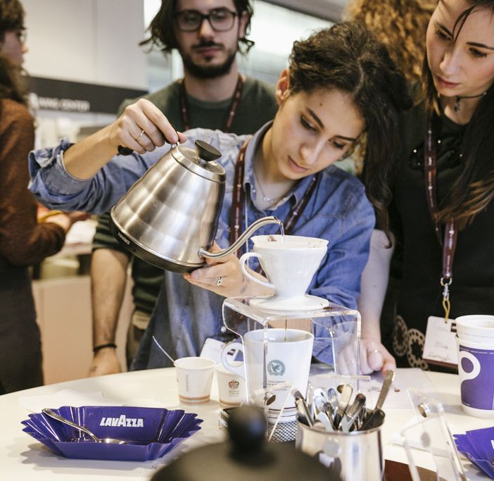 Gli studenti del Politecnico di Torino al Training Center Lavazza