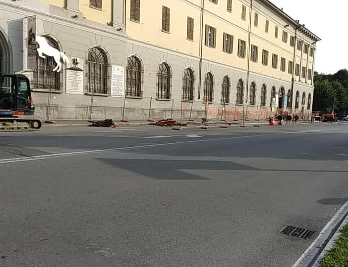 La nuova ciclabile prende il via: rivoluzione in centro a Pinerolo