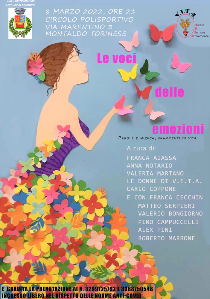L'associazione V.I.T.A. mette in scena il reading spettacolo &quot;Le voci delle emozioni&quot;