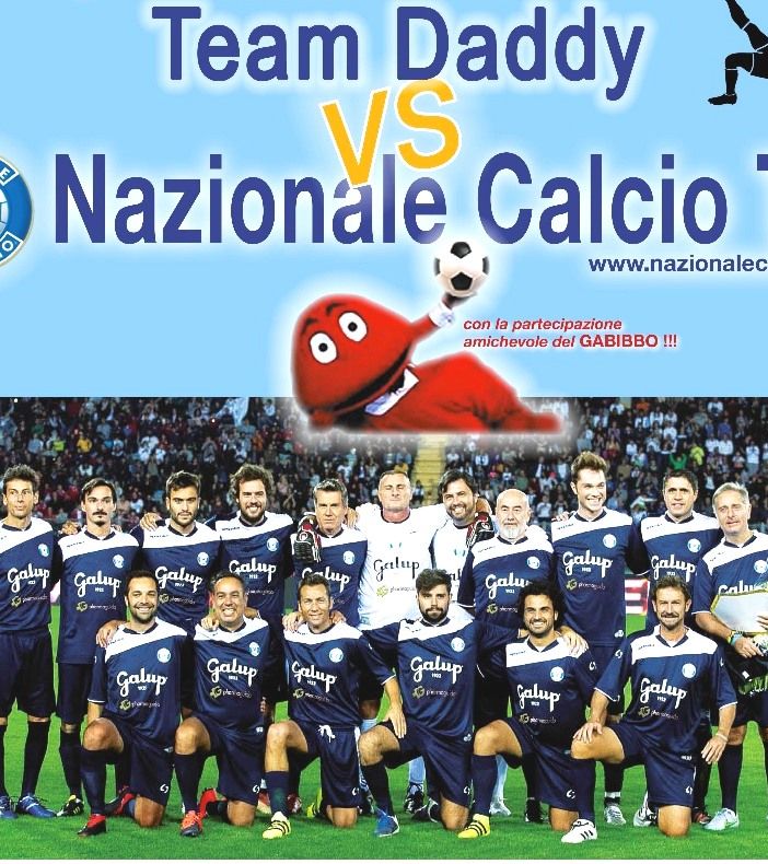 Nazionale Calcio TV &amp; Papà dei bambini delle scuole elementari di Grugliasco si sfidano a calcio con fini benefici