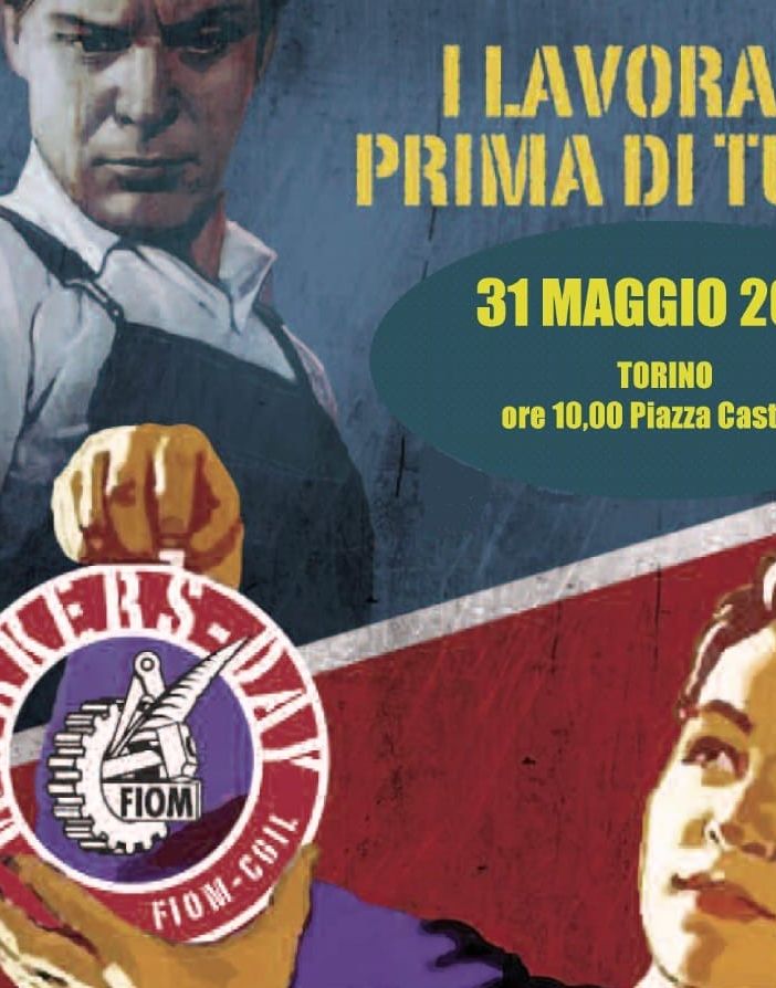Giovedì in piazza Castello il &quot;Workers day&quot; su Fca