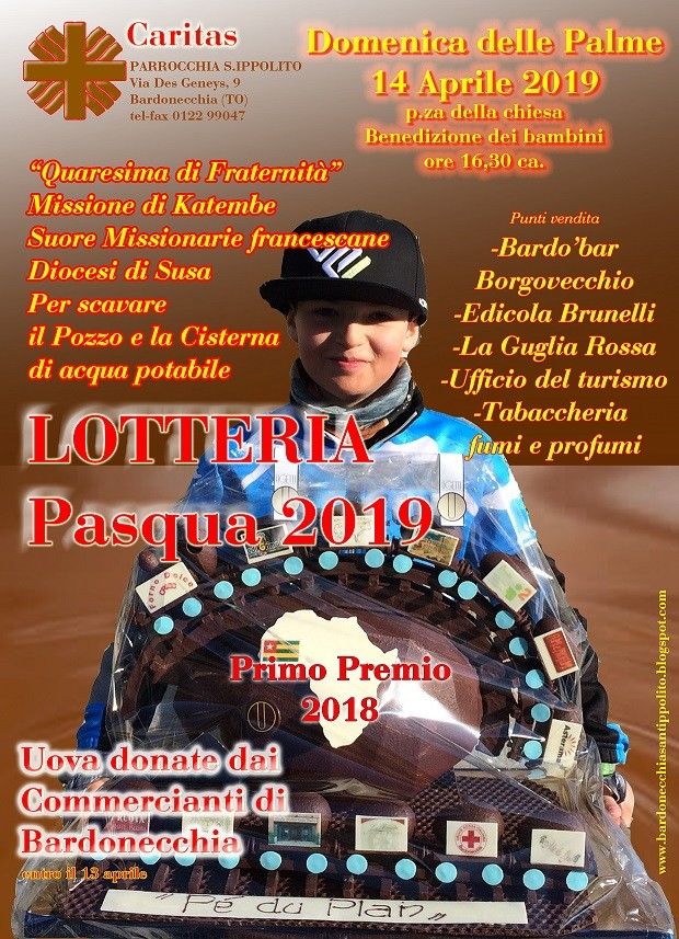 Bardonecchia, lotteria delle uova di Pasqua il 14 aprile