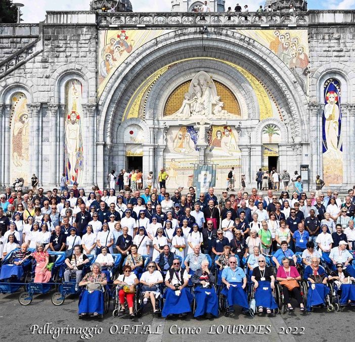 In pellegrinaggio a Lourdes con l’Oftal di Cuneo
