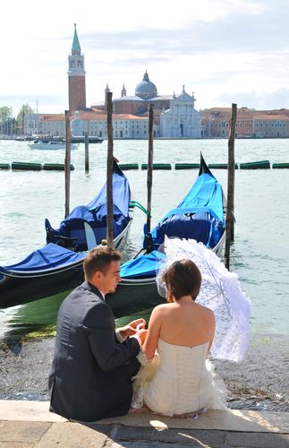 Fotografo per matrimoni a Venezia: un'idea romantica