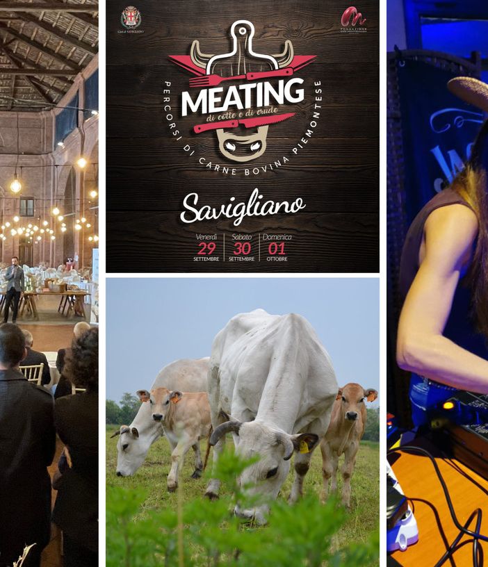 Otto convegni, una cena solidale e tanta musica animeranno MEATING a Savigliano