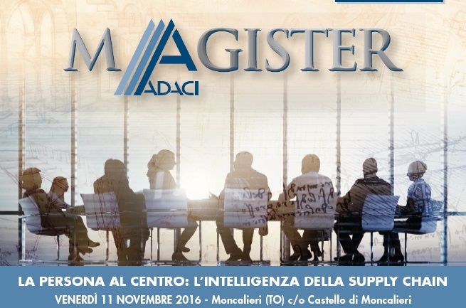 Al castello di Moncalieri si parla di “La Persona al Centro: l’intelligenza della Supply Chain”