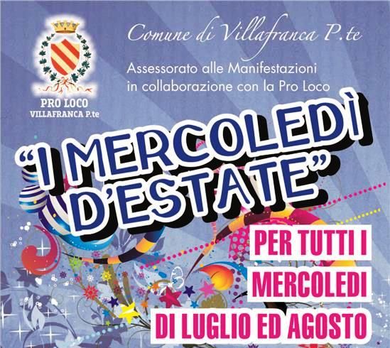 Villafranca Piemonte, al via “I mercoledì d’estate”