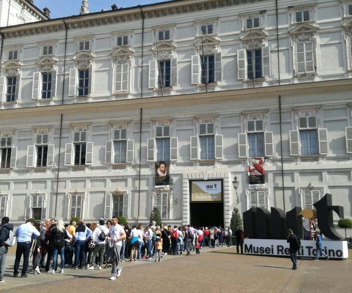 code ai musei reali - foto d'archivio