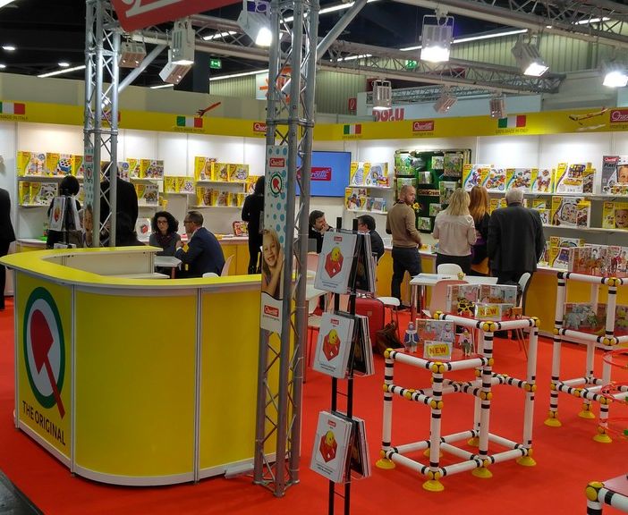 Quercetti alla fiera del giocattolo di Norimberga