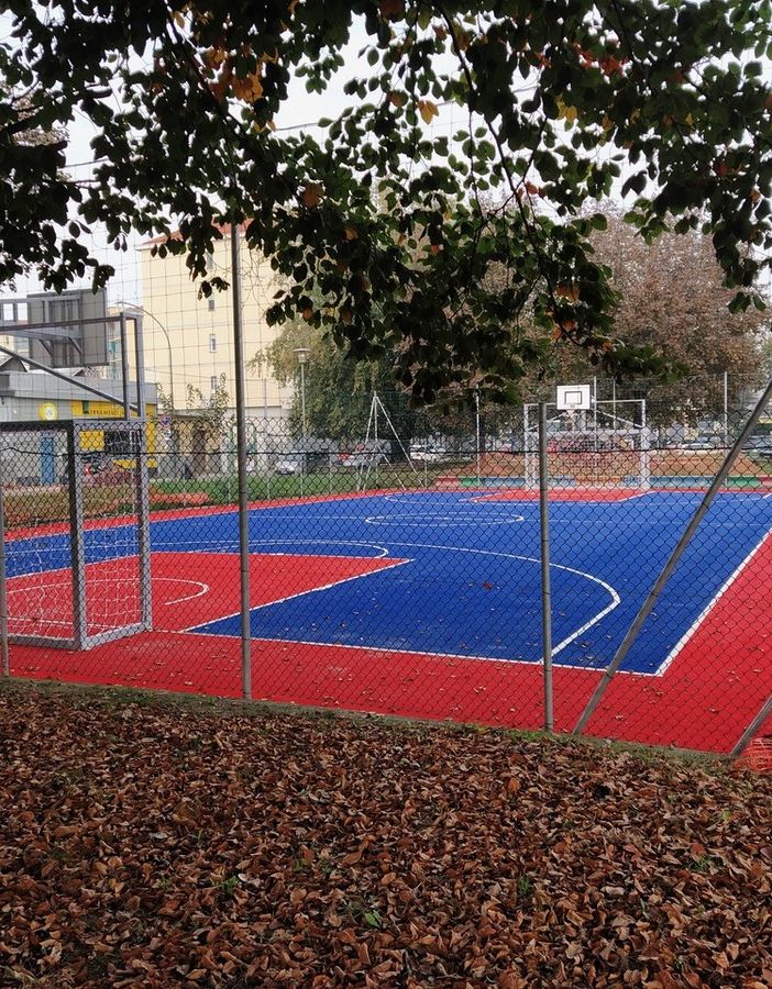 Il nuovo campo di basket e calcio a 5 donato da mister Gasperini a Grugliasco
