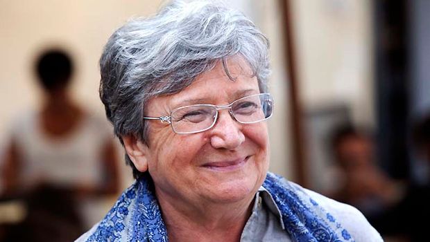 margherita oggero e locandina evento