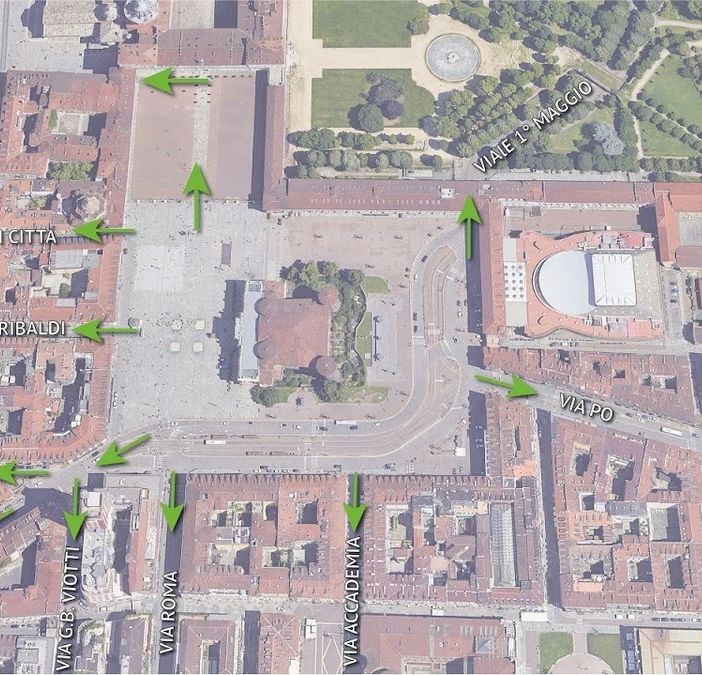 Capodanno &quot;La magia del Cinema&quot; 2020: misure di sicurezza per lo spettacolo in piazza Castello [VIDEO]