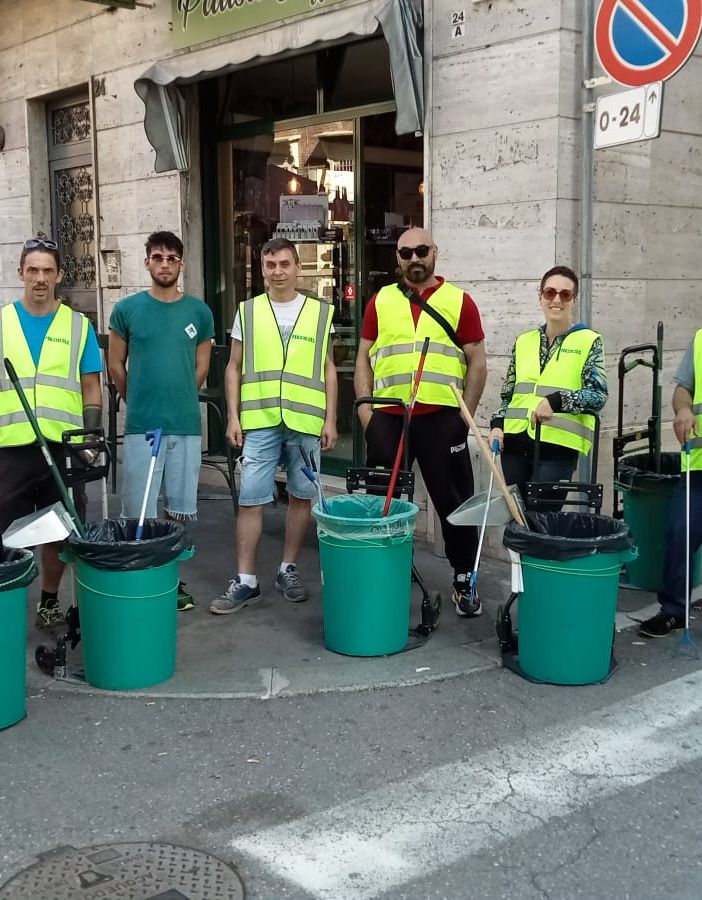 Progetto &quot;Quartiere pulito&quot;: impegno costante di buon senso civico