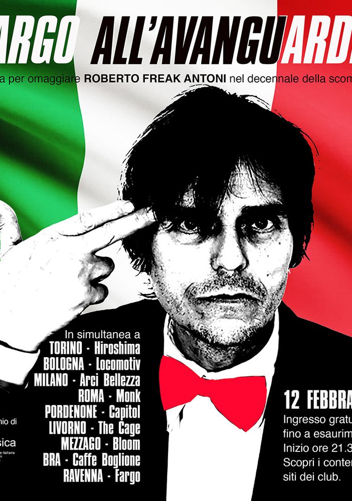 manifesto per Freak Antoni