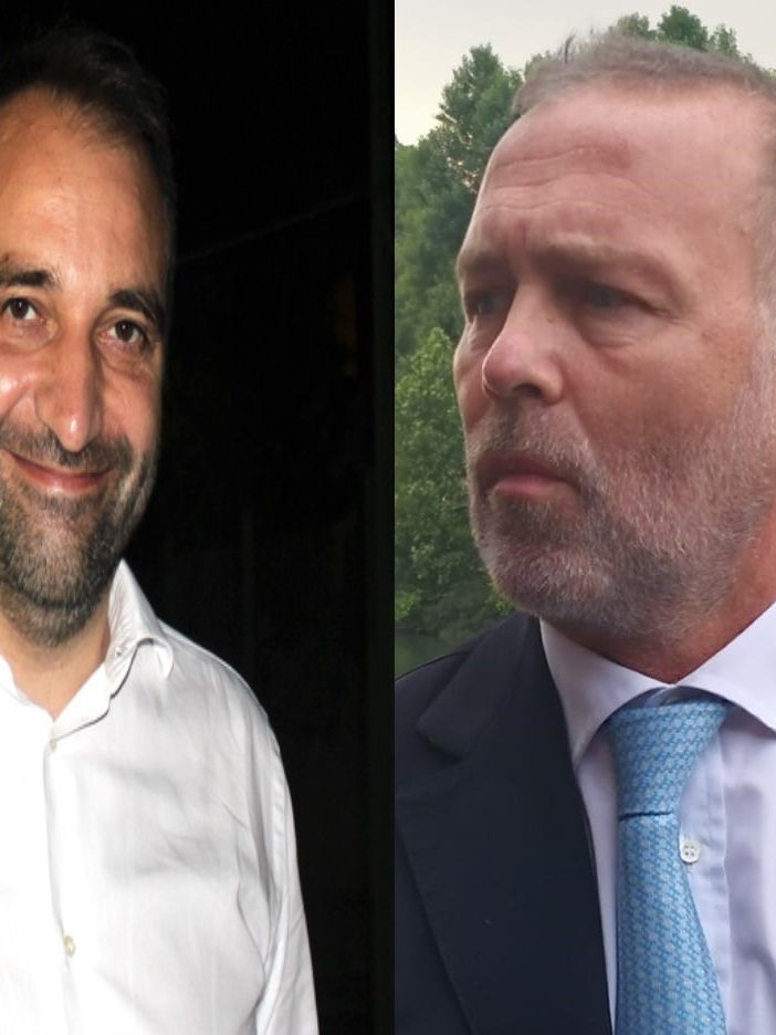 I candidati a sindaco del centrosinistra, Stefano Lorusso, e del centrodestra, Paolo Damilano