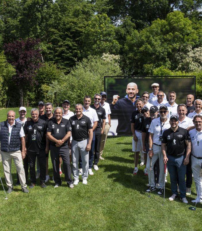 Una bella immagine della scora edizione della Vialli e Mauro Golf Cup