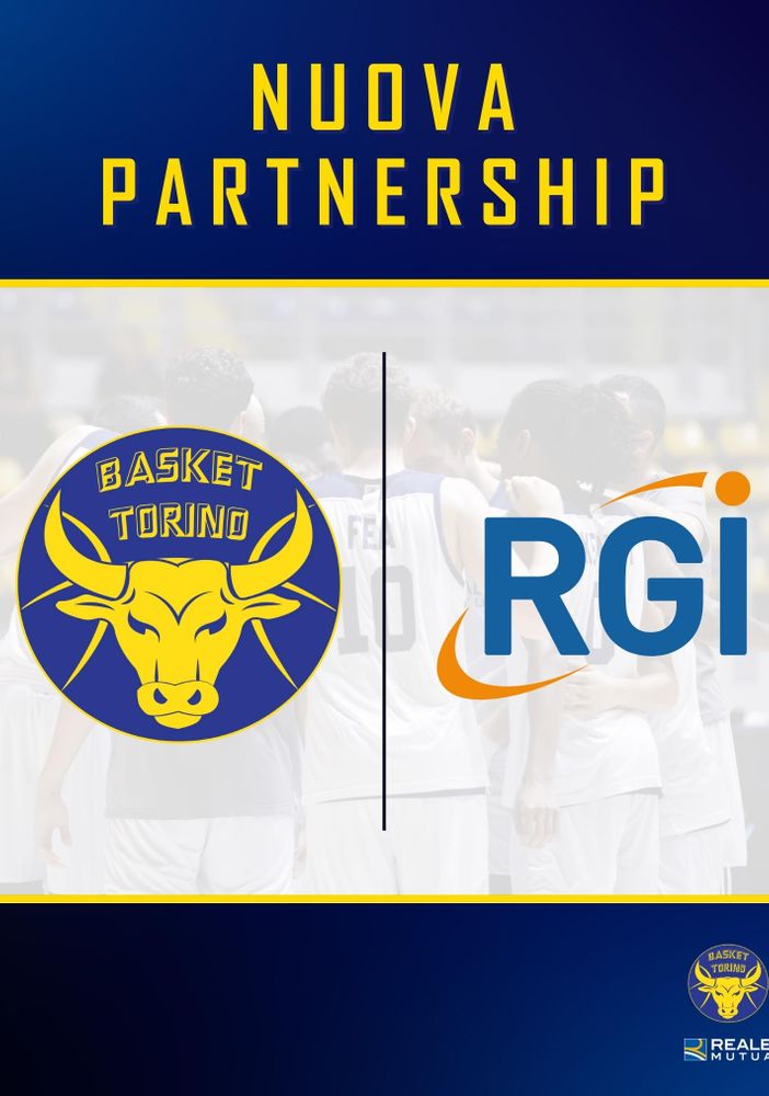 RGI Group nuovo sponsor di Reale Mutua Basket Torino