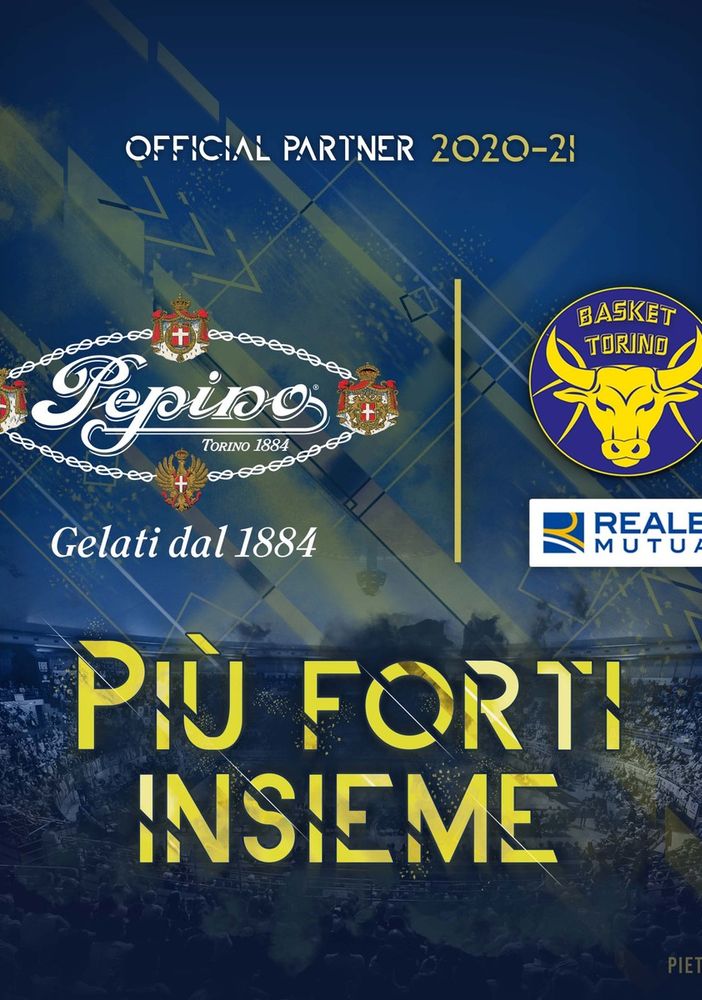 Un &quot;dolce&quot; rinnovo per Basket Torino e Gelati Pepino 1884