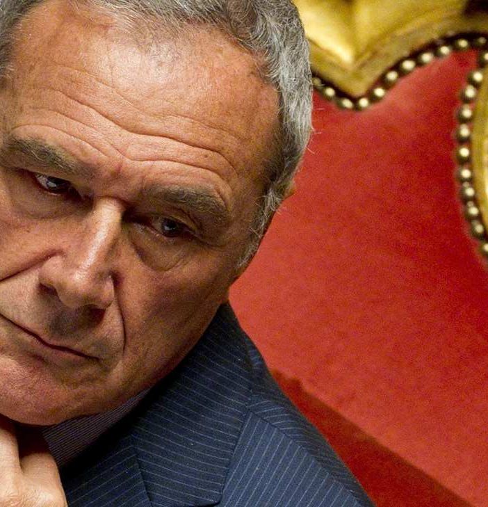 Il Presidente del Senato Pietro Grasso